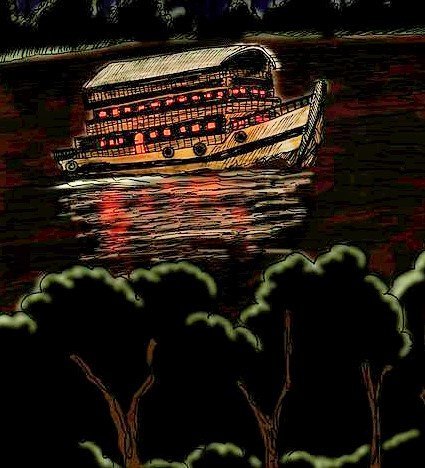 El barco de vapor fantasma
